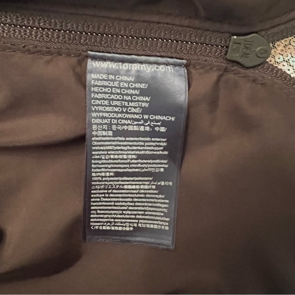 Vintage Tommy Hilfiger Jean Windbreaker 90s spell out Anorak Jacket Vtg - Picture 9 of 11